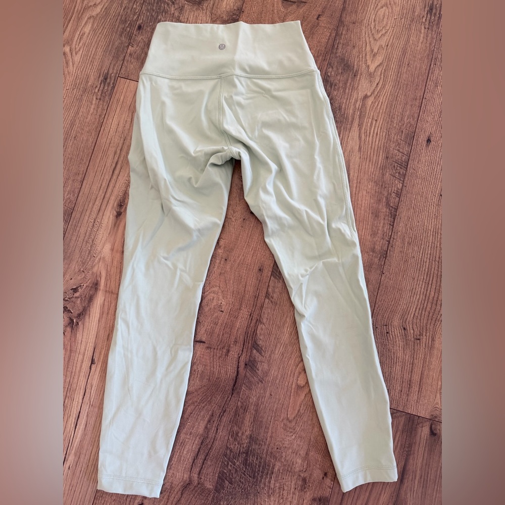 lululemon athletica Light Sage Green High-Rise Leggings